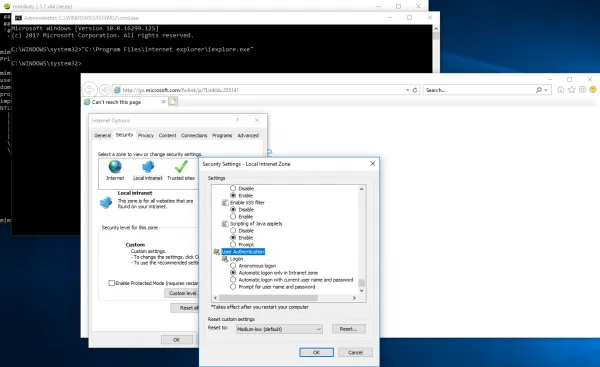 Security Settings