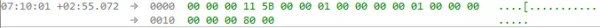 Session response packet in IONinja