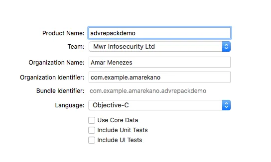 Xcode project with paid developer account