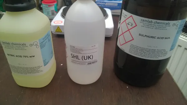 Chemicals used