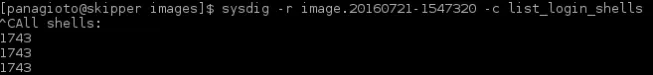 Login shells list