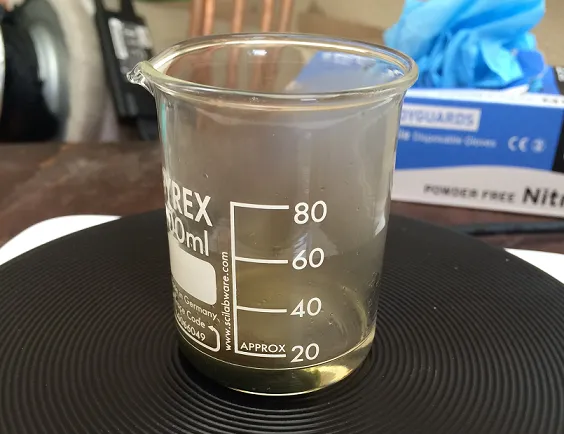 Chip in acid
