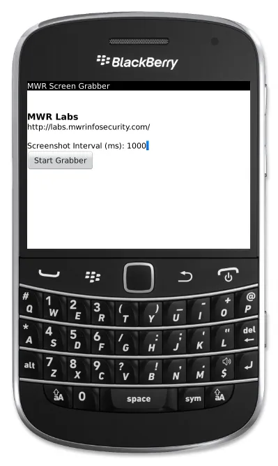Screen grabber screenshot