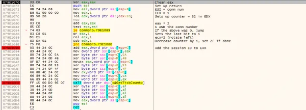 Password generation function