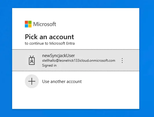 syncjacking success example