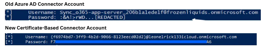 Authentication Changesto Entra Connect Account