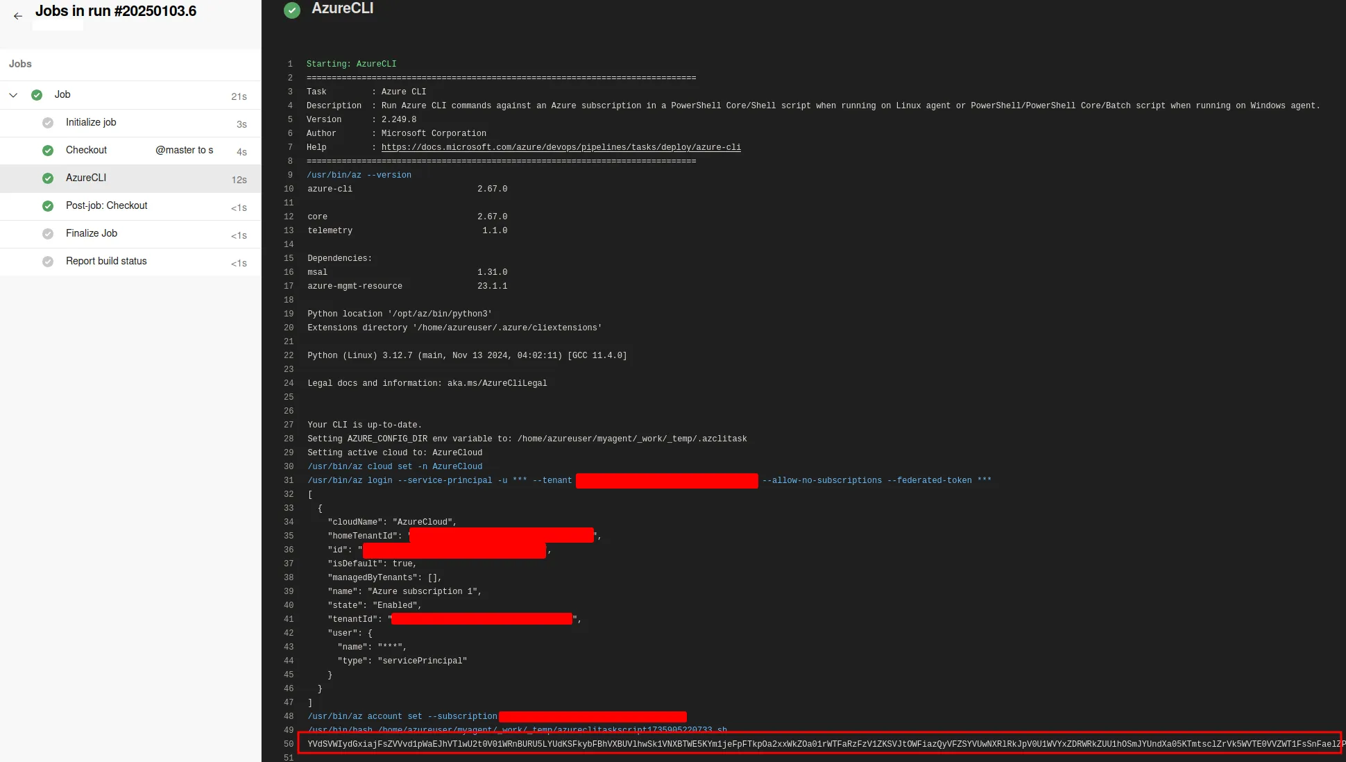 Self hosted runner ID Token
